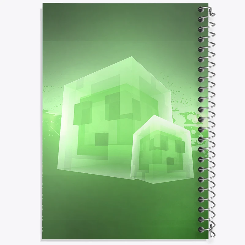 دفتر مشق 100 برگ خندالو طرح بازی ماینکرافت (Minecraft) کد 36963
