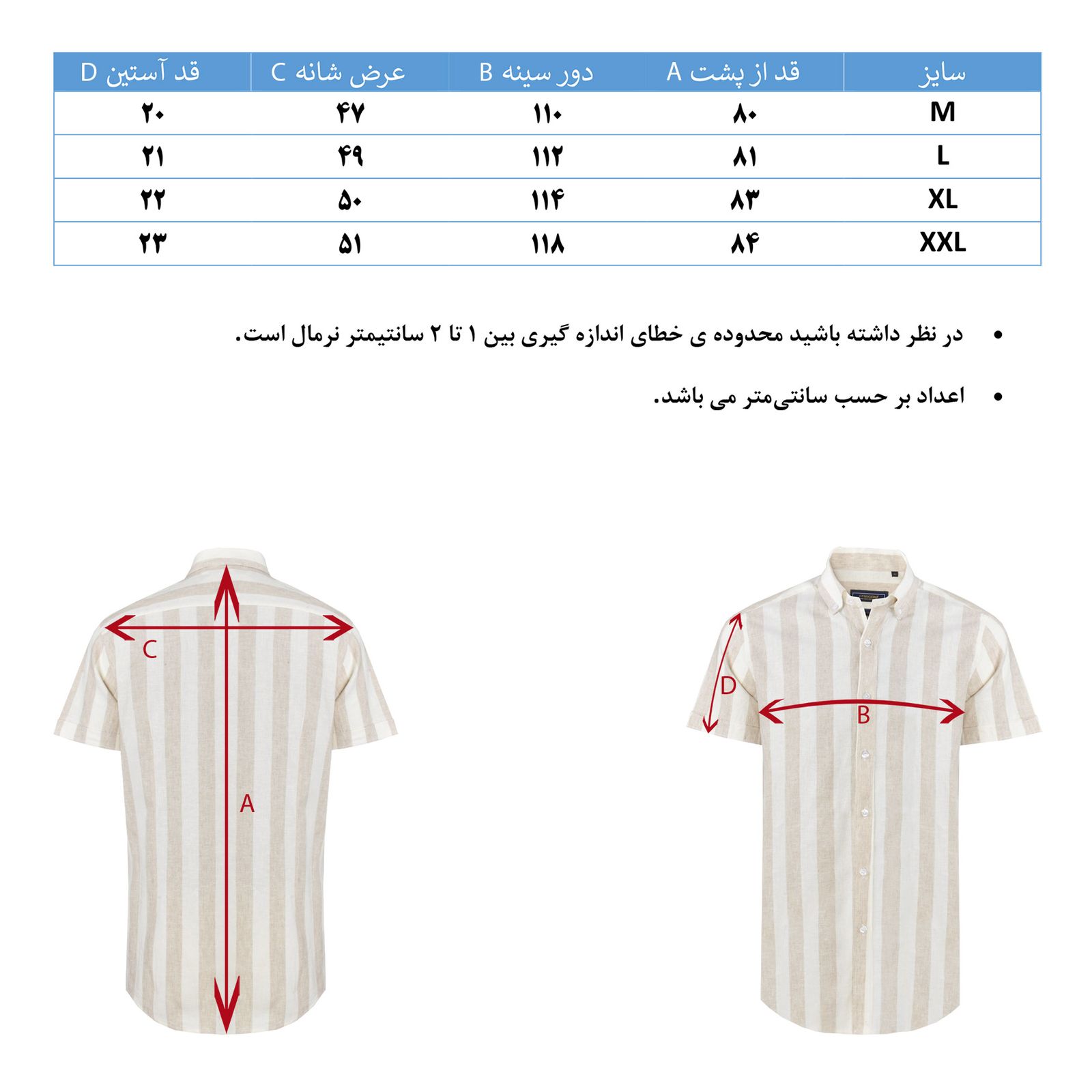 پیراهن آستین کوتاه مردانه جی تی هوگرو مدل 1029527 -  - 6