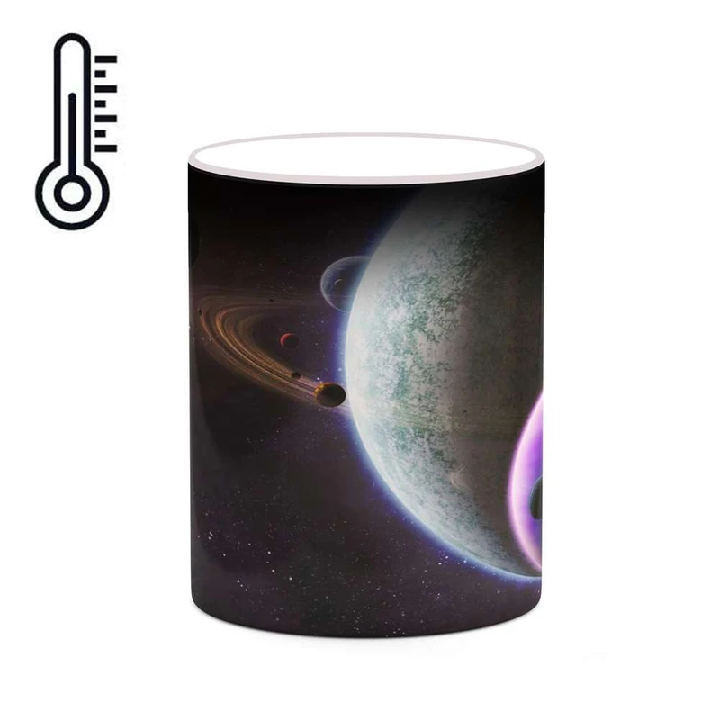 ماگ حرارتی کاکتی مدل فضا و کهکشان کد mgh19980