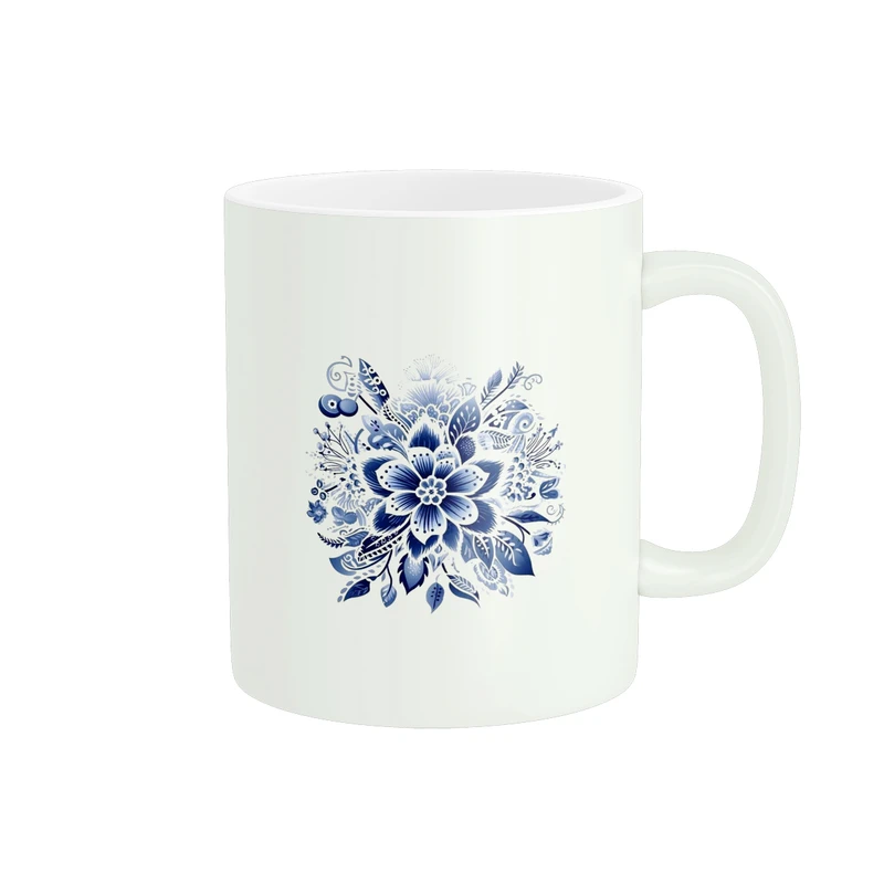 ماگ پاد آفرین طرح گل کد 810