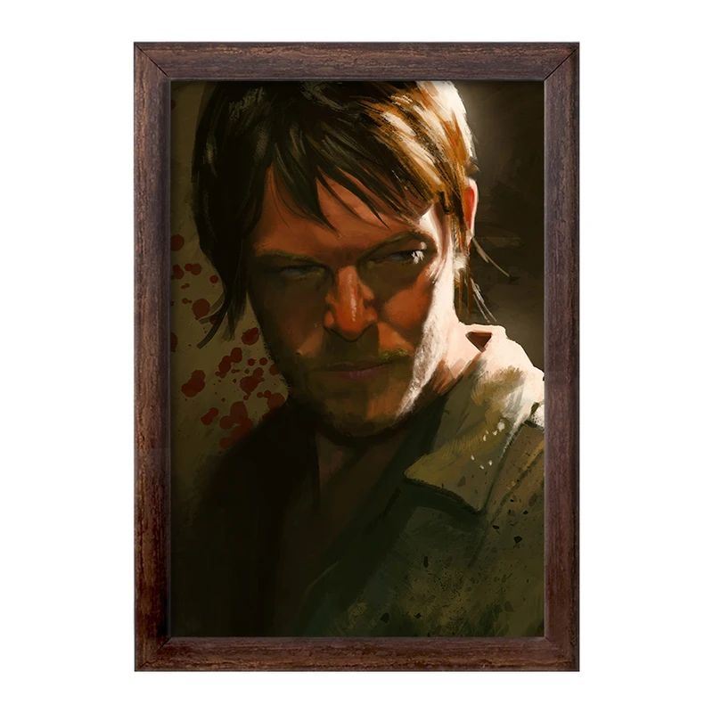 تابلو خندالو طرح دریل مردگان متحرک کد F247