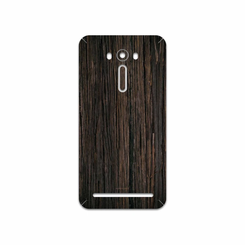 برچسب پوششی ماهوت مدل Burned Wood مناسب برای گوشی موبایل ایسوس Zenfone 2 Laser