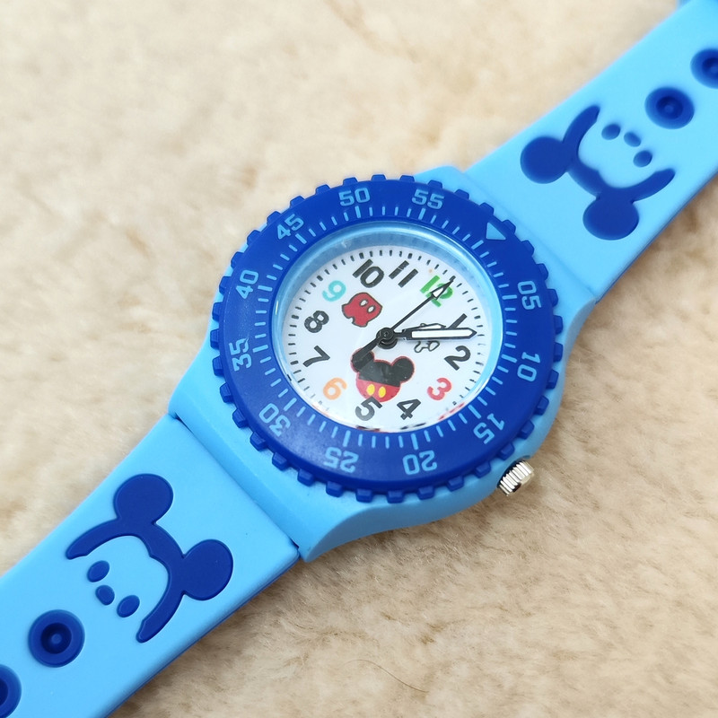 ساعت مچی عقربه ای بچگانه مدل عروسکی