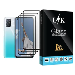 LKG LK Glass MIX003 Screen Protector For Oppo A52 Pack Of 3