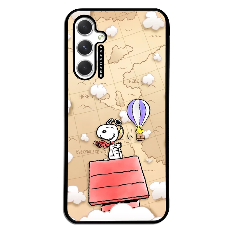 کاور آکام مدل AMC-WSGA54-SNOOPY-24 مناسب برای گوشی موبایل سامسونگ Galaxy A54