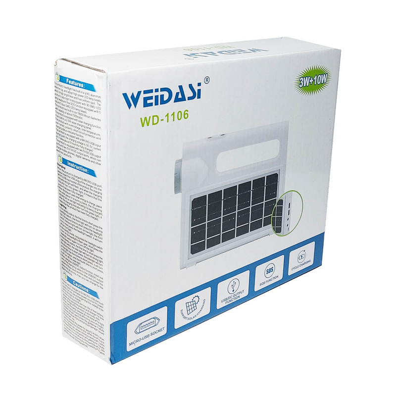چراغ قوه دستی ویداسی مدل WD-1106