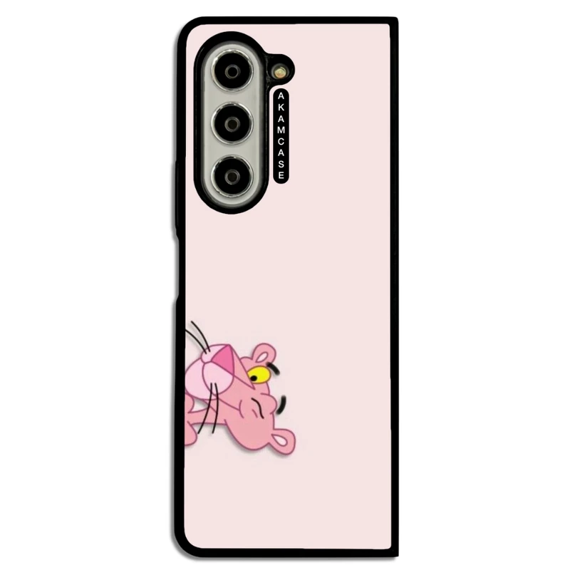 کاور آکام مدل AMC-WSGZFOLD5-PINK PANTHER4 مناسب برای گوشی موبایل سامسونگ Galaxy Z Fold 5