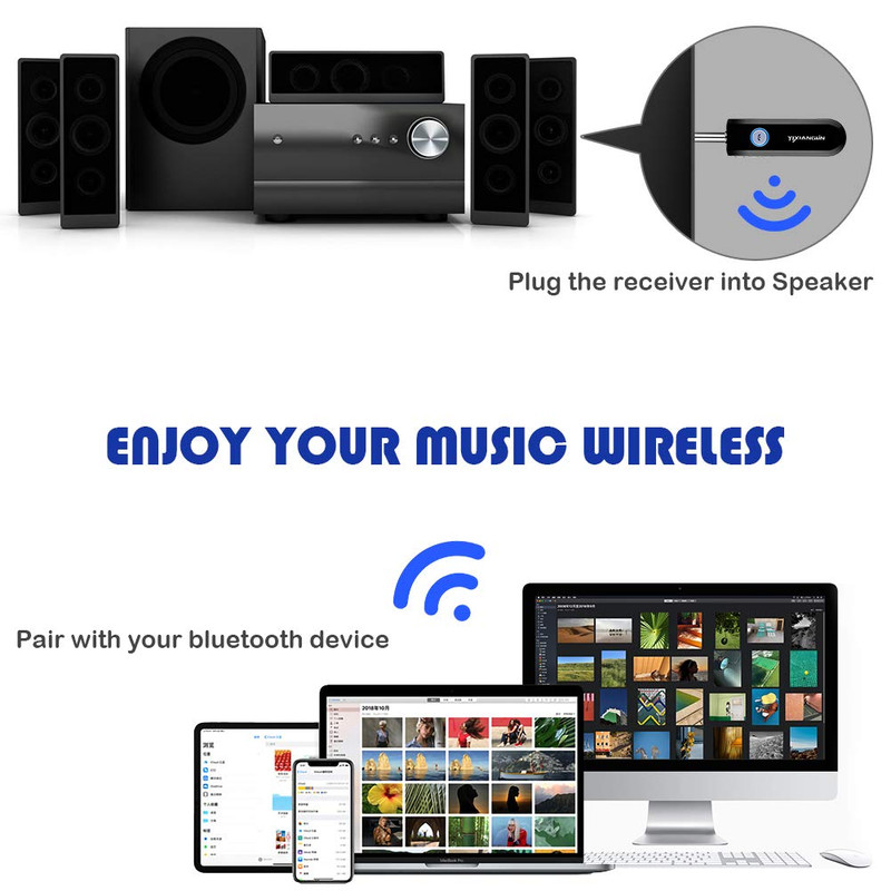 گیرنده بلوتوثی صدا مدل ییکسی انگلین WZ-12