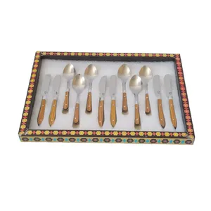 ست کارد و قاشق صبحانه خوری 12 پارچه مهدی کد 26