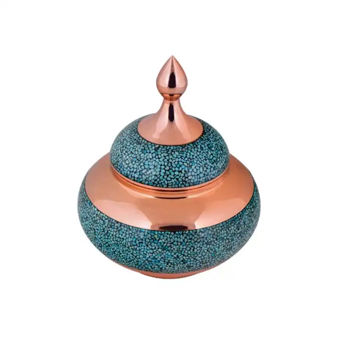 قندان فیروزه کوبی مدل شیرازی کد B25