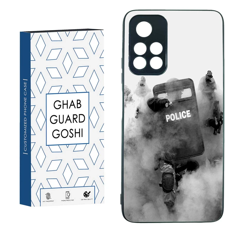 کاور قاب گارد گوشی طرح police کد TPUBA-136 مناسب برای گوشی موبایل شیائومی POCO M4 PRO 5G