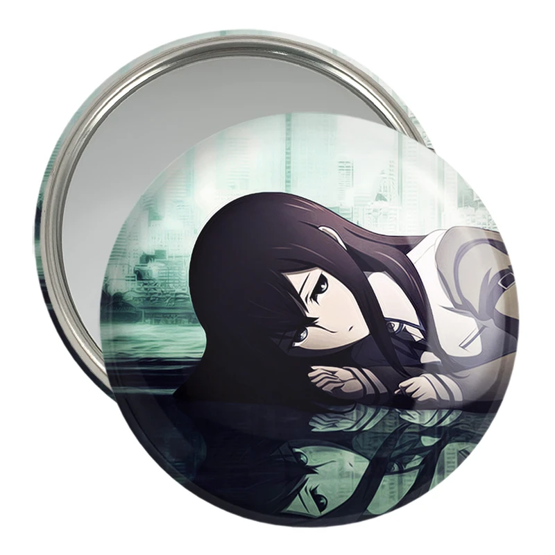 آینه جیبی خندالو مدل کوریسو ماکیسه انیمه اشتاینز گیت  کد 17483