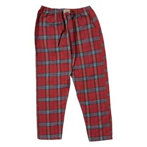 شلوار راحتی مردانه مدل چهارخانه پشمی RChB