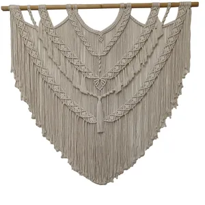دیوارکوب بافتنی مدل مکرومه کد W150