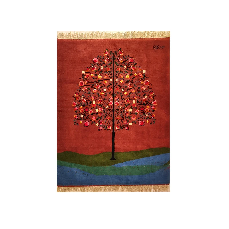 گبه دستبافت سه متری کد Nkp.G.C.V1.3