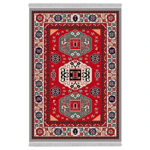 فرش پارچه‌ای دفه مدل فرشینه طرح مدرن کد 870