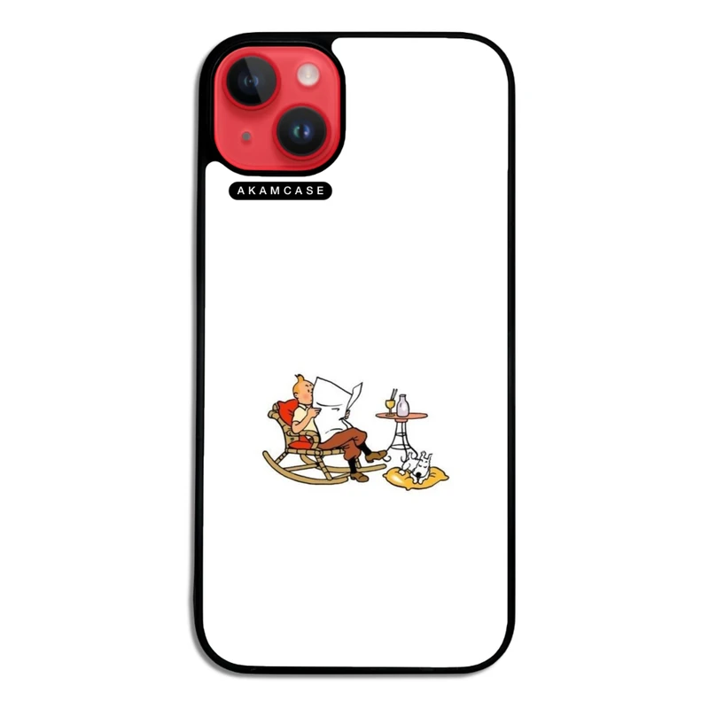 کاور آکام مدل AMC-WA14PLUS-TINTIN-8 مناسب برای گوشی موبایل اپل iPhone 14 Plus