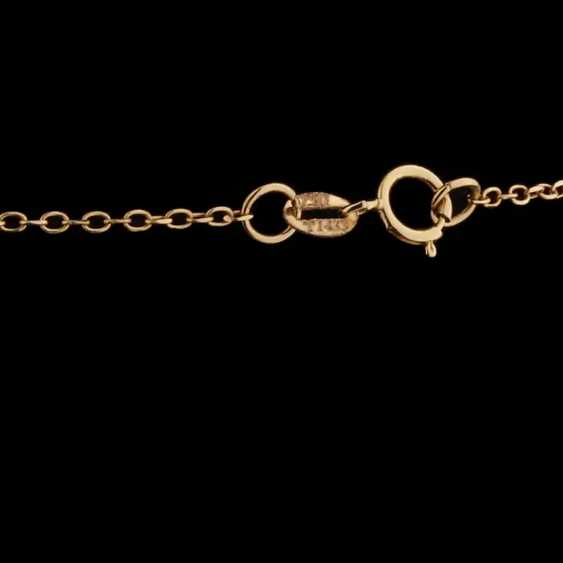 گردنبند طلا 18 عیار زنانه طلای مستجابی مدل 80133