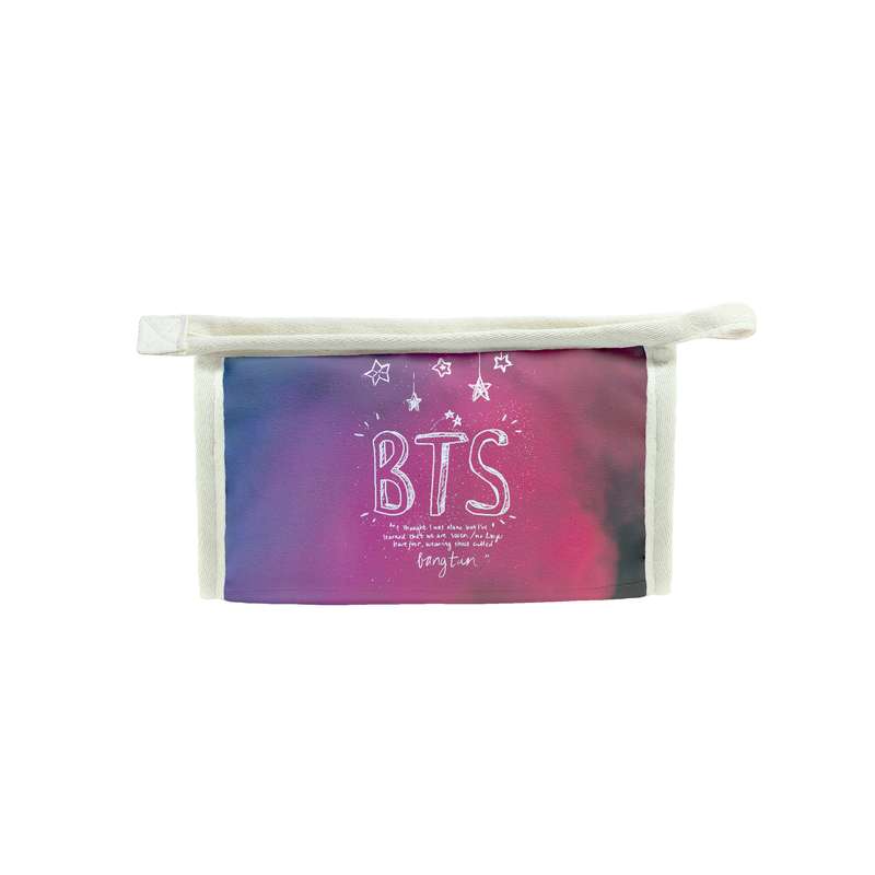 کیف لوازم آرایش زنانه مدل bts کد 6kw1