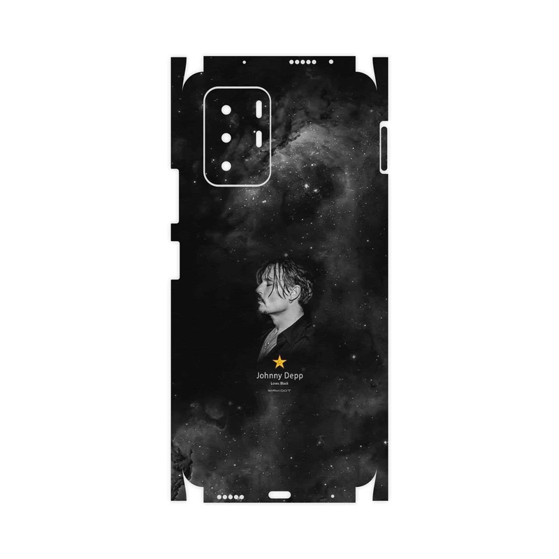 برچسب پوششی ماهوت مدل Johnny Depp-FullSkin مناسب برای گوشی موبایل شیائومی Redmi Note 10 Pro (China)