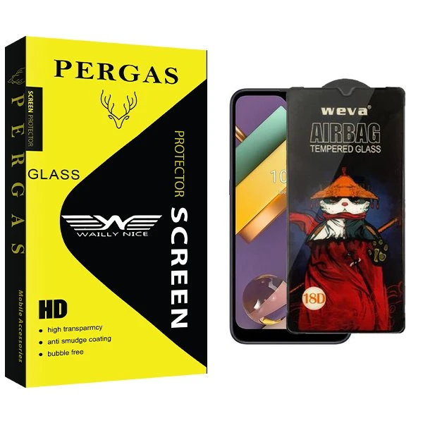 محافظ صفحه نمایش وایلی نایس مدل Pergas Airbag مناسب برای گوشی موبایل ال جی K22