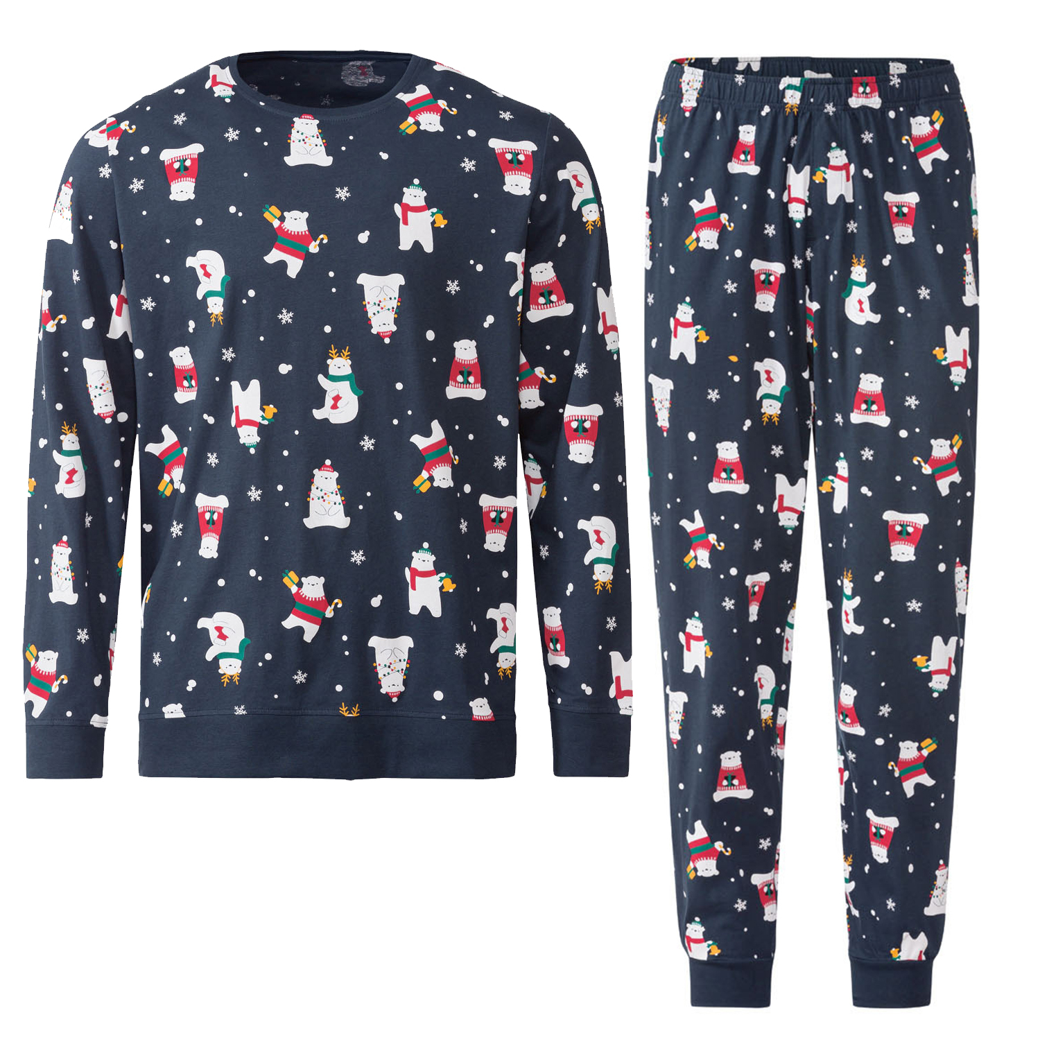 ست تی شرت و شلوار مردانه لیورجی کد NBbear2023