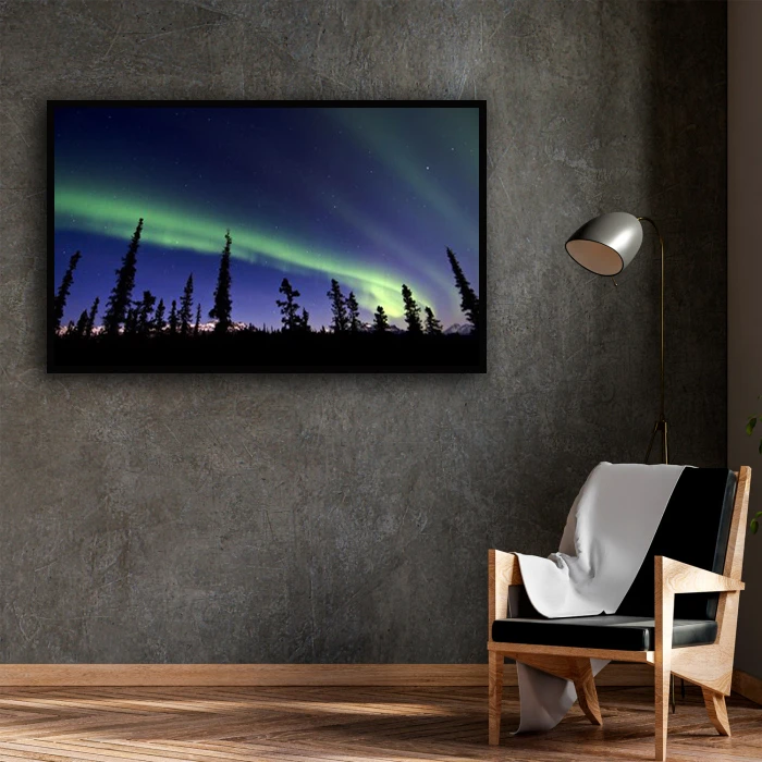 تابلو نوری بکلیت طرح منظره جنگل مدل B-D1441