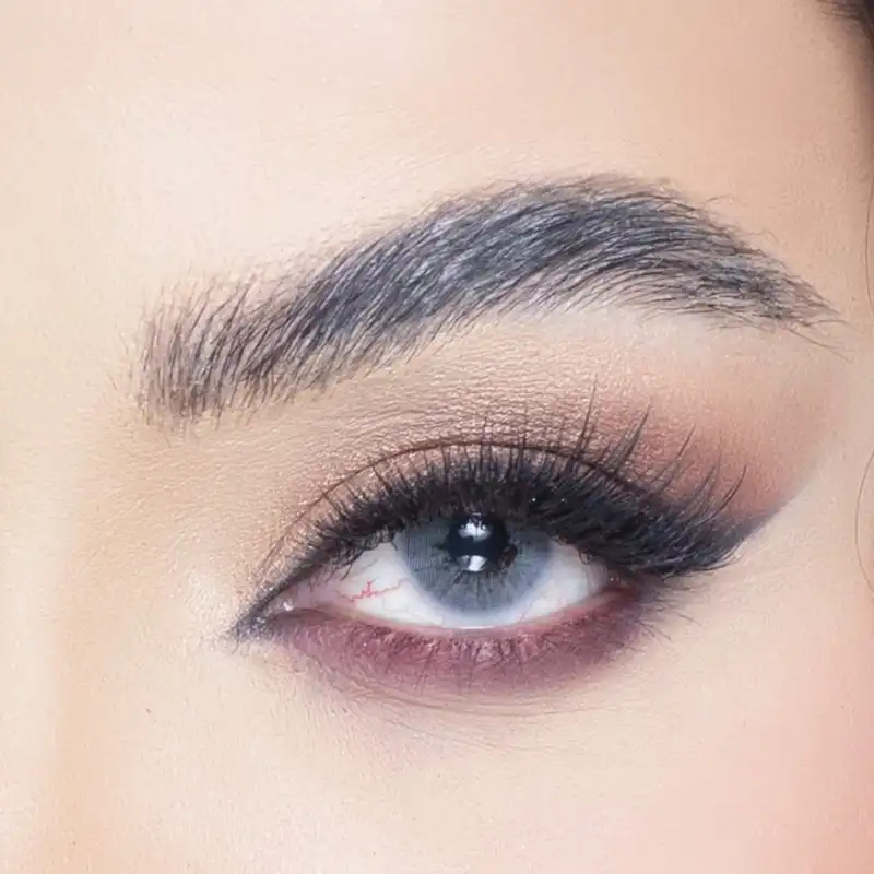 لنز چشم رویال ویژن کد 346 رنگ سبز خاکستری روشن