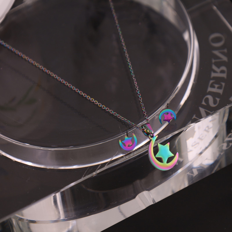 نیم ست زنانه ماصرم طرح ماه و ستاره کد NS7018