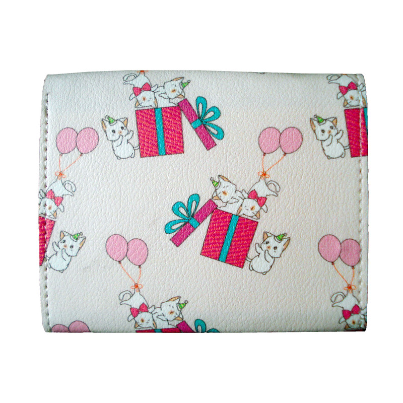 کیف پول دخترانه مدل cute cat کد 205