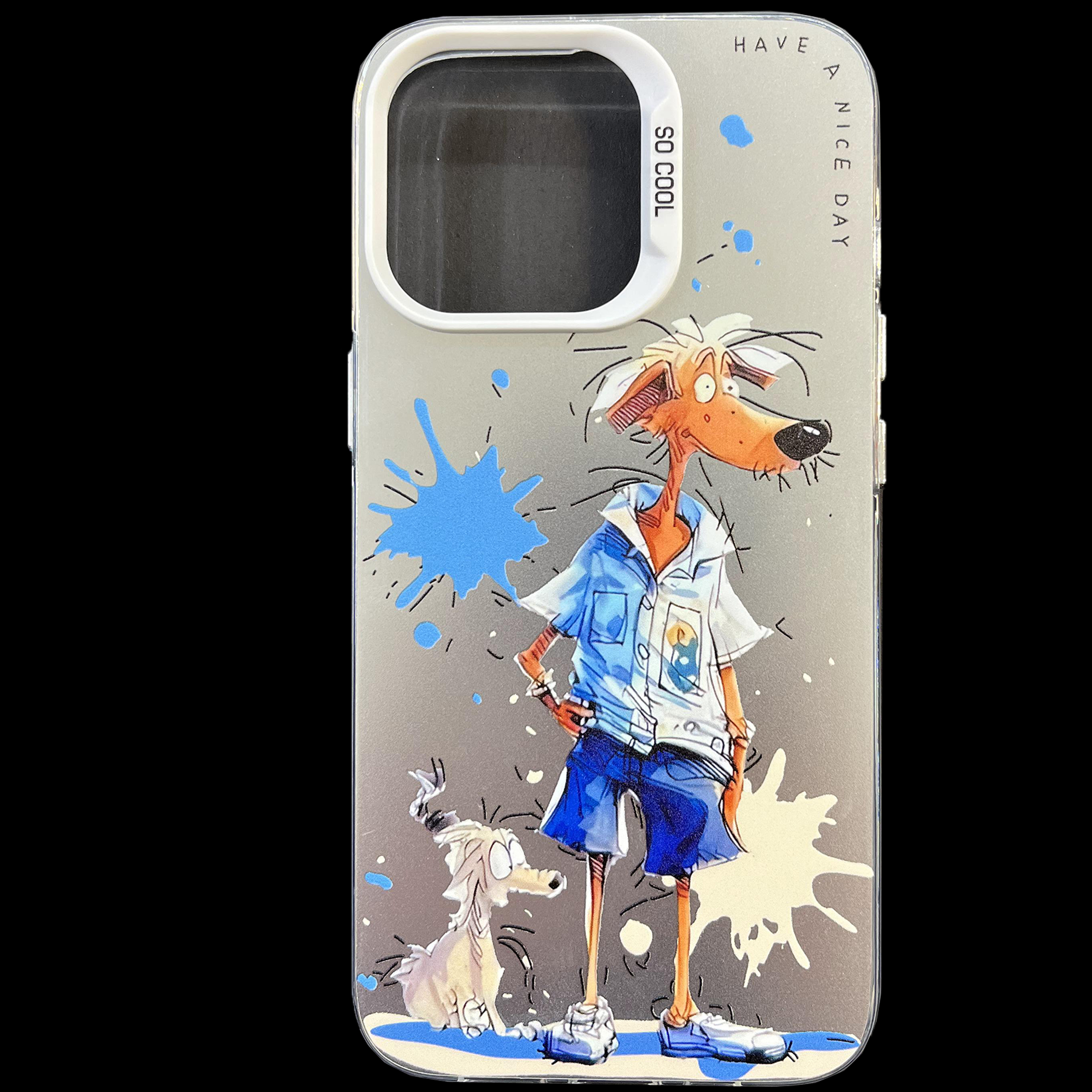 کاور کیو سریز مدل DOG MAN مناسب برای گوشی موبایل اپل iphone 13 pro
