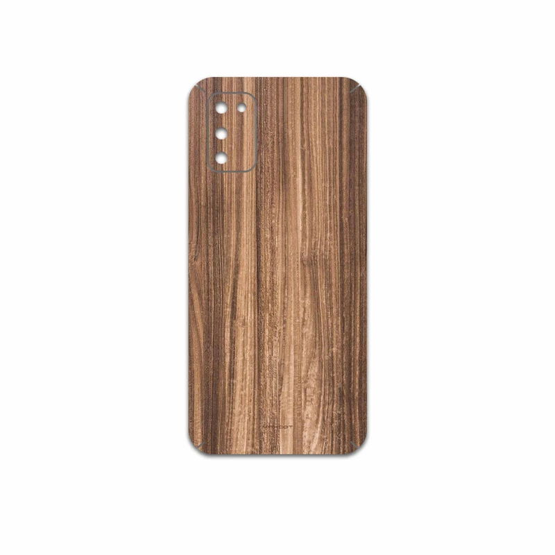 برچسب پوششی ماهوت مدل Light Walnut Wood مناسب برای گوشی موبایل سامسونگ Galaxy A02S