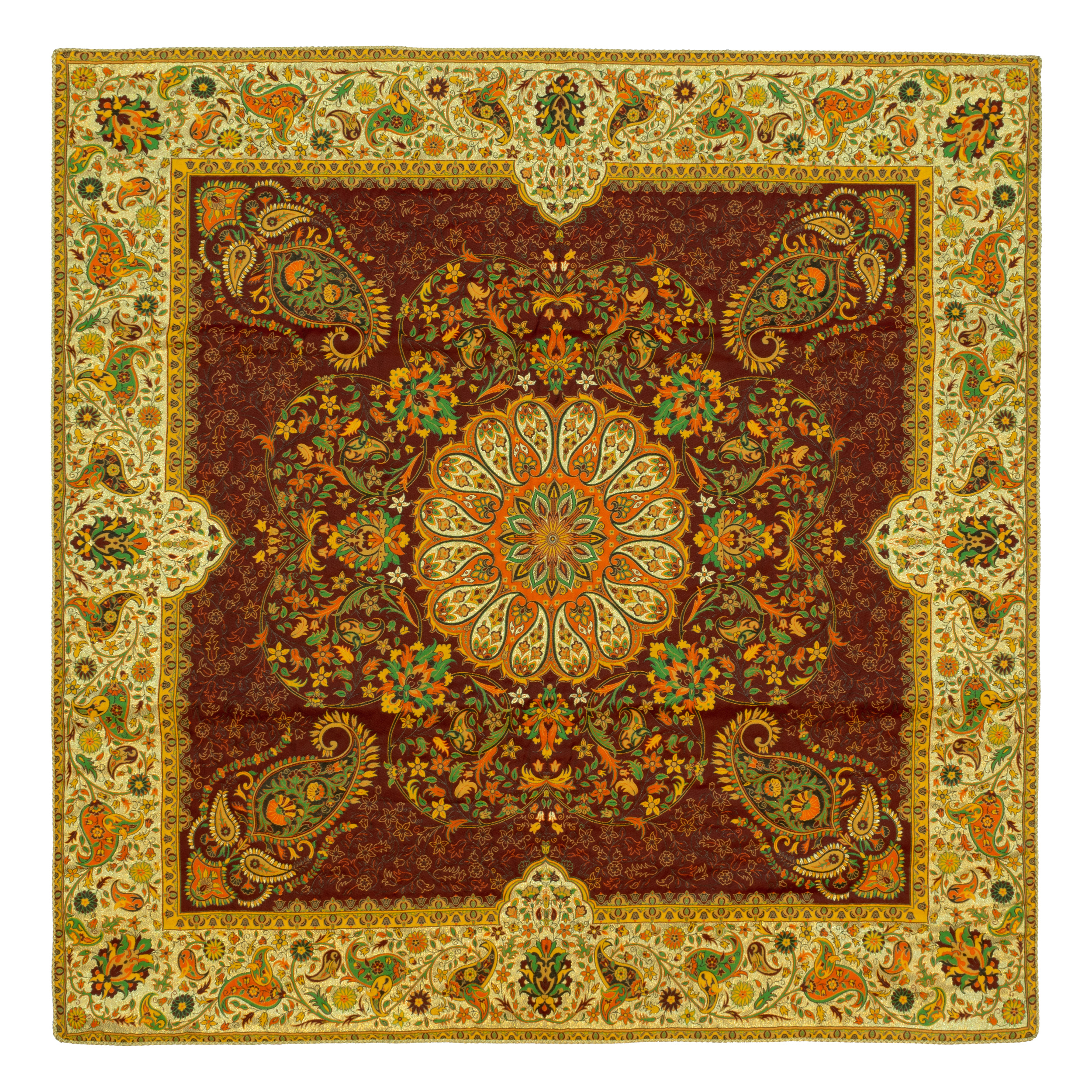 رومیزی ترمه طرح افشار کد 155