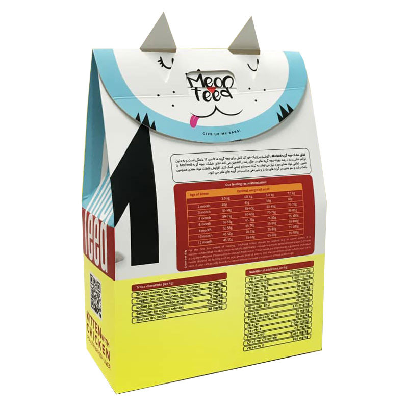 غذای خشک بچه گربه مفید مدل Chiken وزن 500 گرم