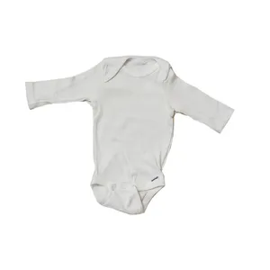 بادی آستین بلند نوزادی مدل ساده کد  0274