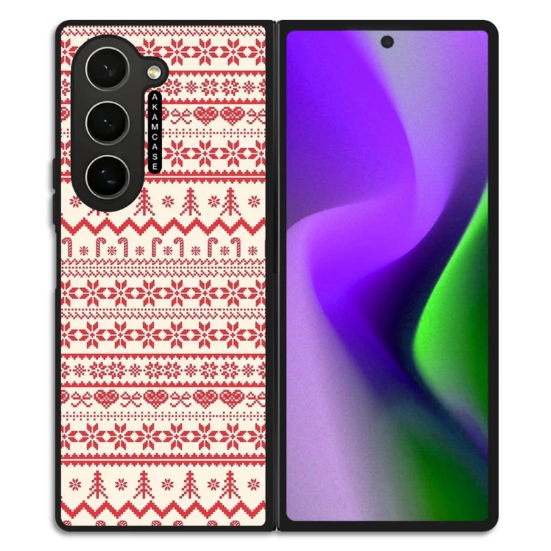 کاور آکام مدل AMC-WSGZFOLD6-CHRISTMAS-1 مناسب برای گوشی موبایل سامسونگ Galaxy Z Fold 6