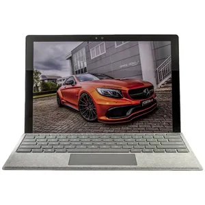 تبلت مایکروسافت مدل Surface Pro 2017 - C به همراه کیبورد سیگنیچر  و ماوس و قلم 2017 نقره ای - ظرفیت 256 گیگابایت