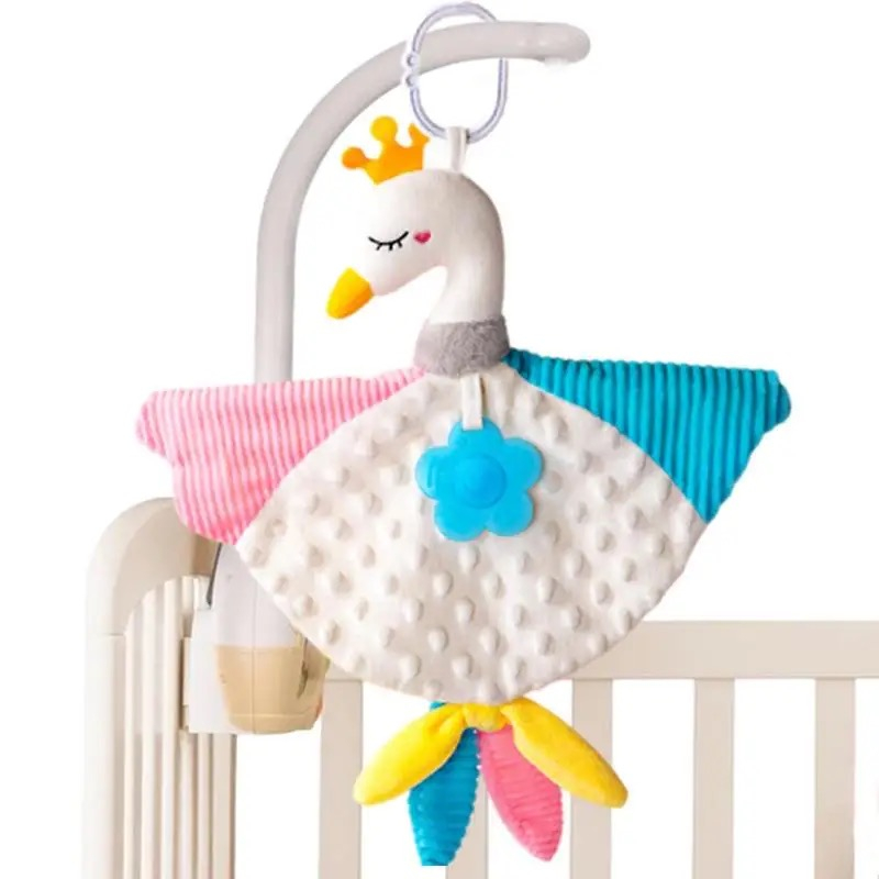 آویز کریر کودک مدل دستمال آرامش قو