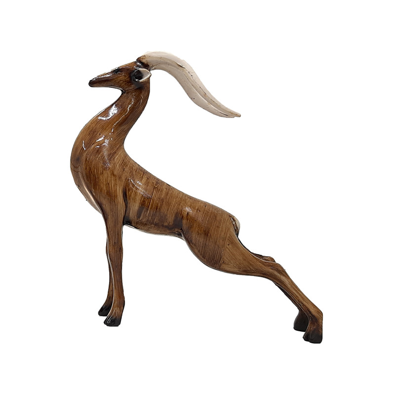 مجسمه طرح گوزن کد 110G مجموعه 2 عددی