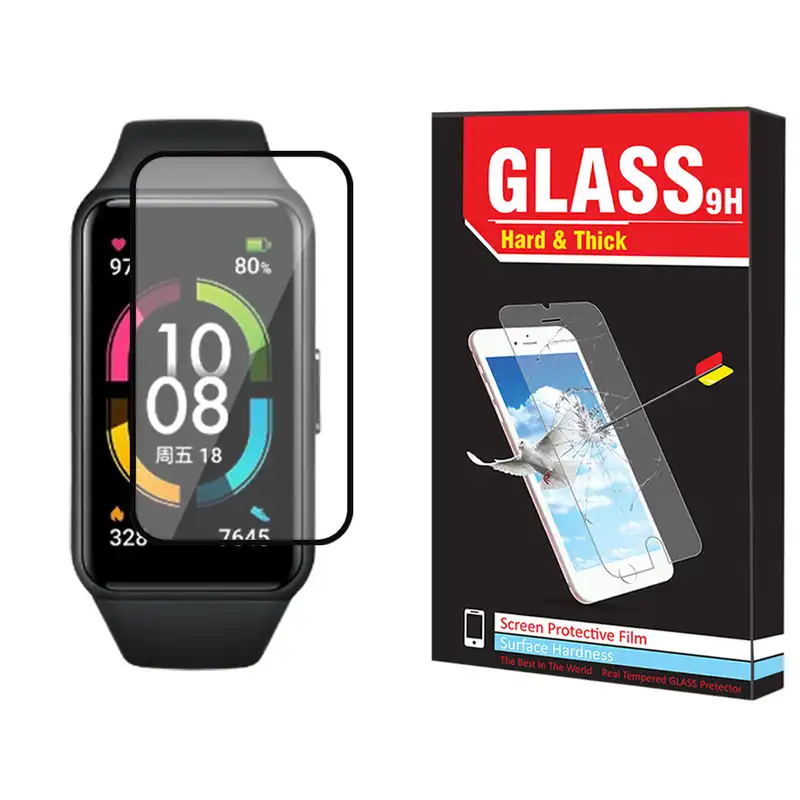 محافظ صفحه نمایش نانو هارد اند تیک مدل NHT مناسب برای ساعت هوشمند آنر Band 6