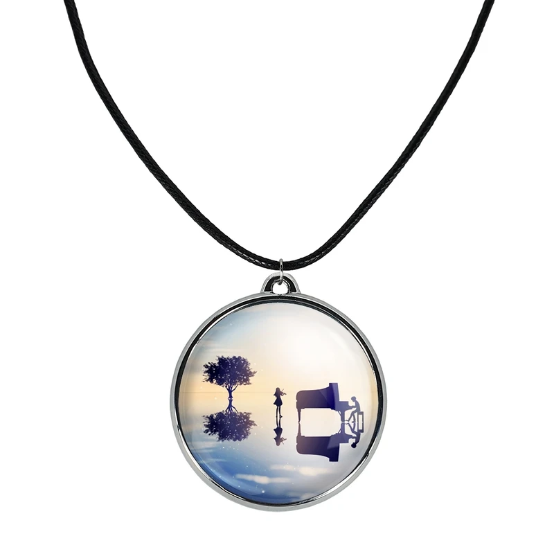 گردنبند خندالو مدل آریما و کائوری انیمه دروغ تو در آوریل کد 3245432455