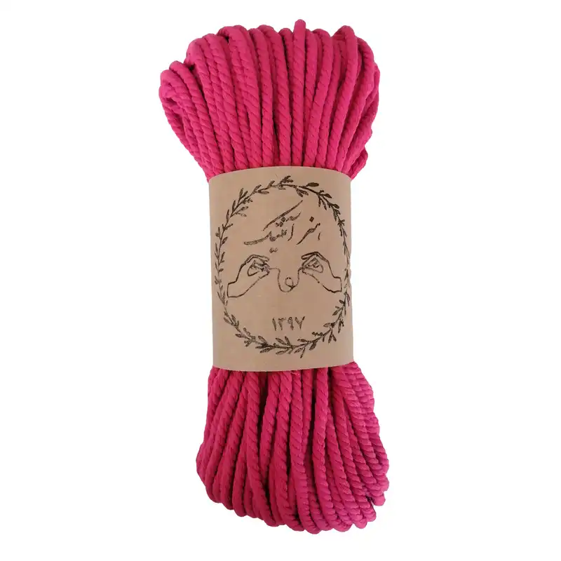 نخ مکرومه بافی هنر آنتیک مدل پنبه ای کد 97