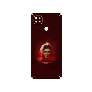 MAHOOT Portrait of an Indian Woman Cover Sticker for Xiaomi Redmi 9 Activ