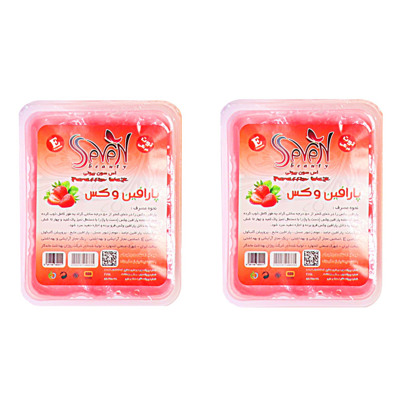 پارافین وکس اس سون بیوتی مدل توت فرنگی وزن 500 گرم بسته 2 عددی پارافین وکس اس سون بیوتی مدل توت فرنگی وزن 500 گرم بسته 2 عددی