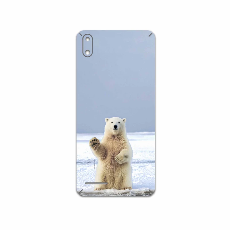 برچسب پوششی ماهوت مدل Polar-bear مناسب برای گوشی موبایل لاوا Z51
