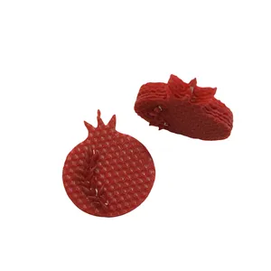 شمع بیزوکس مدل انار یلدایی مجموعه 2عددی