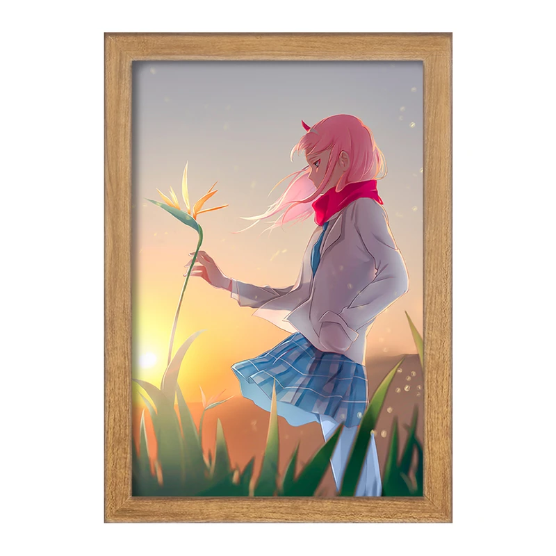 تابلو خندالو مدل زیروتو انیمه دارلینگ در فرنکس  کد 11997