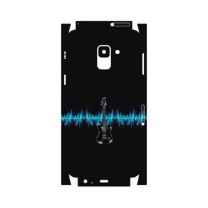 MAHOOT Electric Guitar-FullSkin Cover Sticker for Samsung Galaxy A8 2018