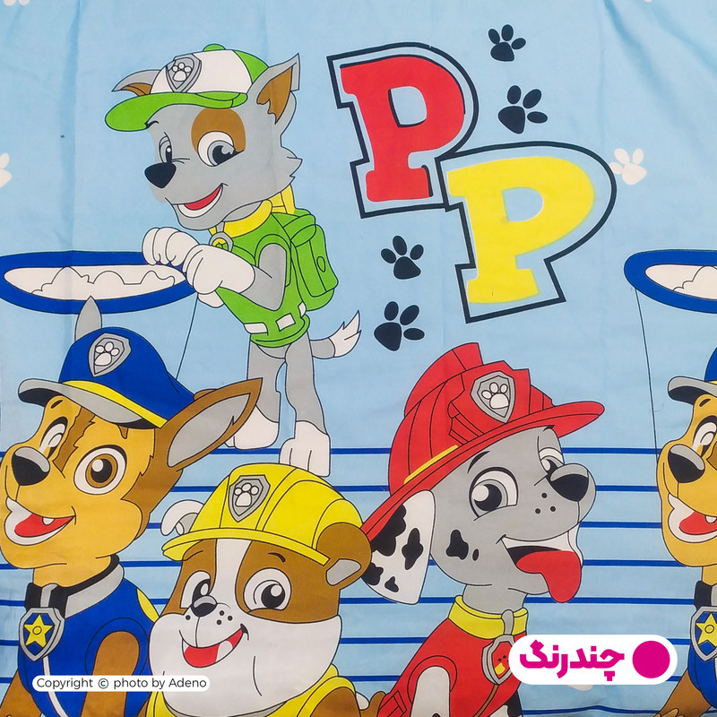 ملحفه کودک آدنو مدل سگهای نگهبان کد CH86 سایز 100x150 سانتی متر