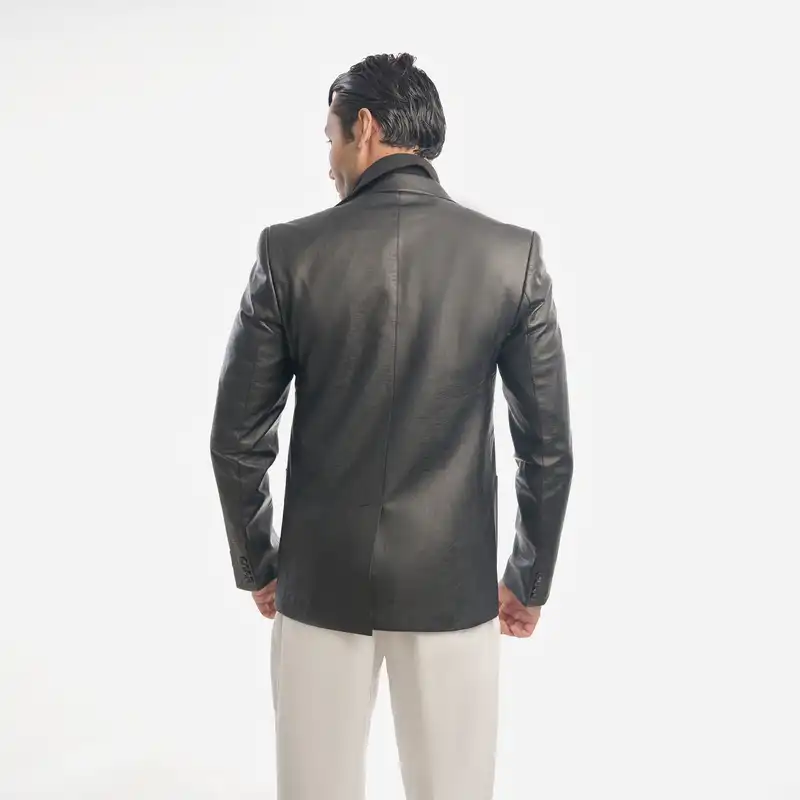 کت چرم مردانه مدل راشا 1-1